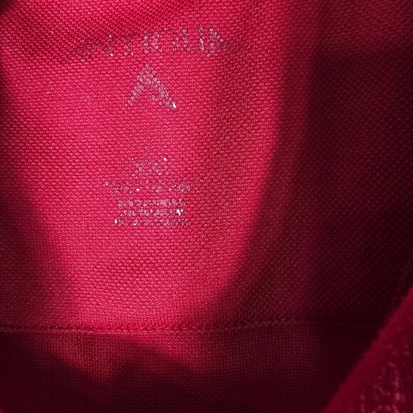 Washing Capitals Polo Shirt XXL Men's Short Sleeve Red Logo Embroidered - Picture 6 of 6